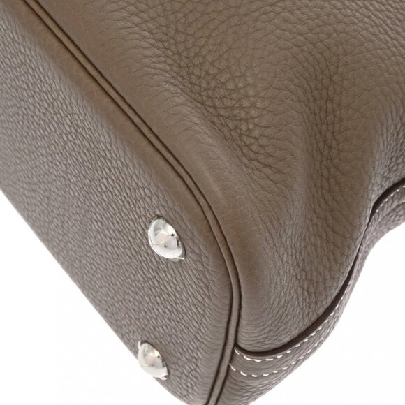 HERMES Bored 31 2WAY Etoupe hand bag - Picture 12 of 12